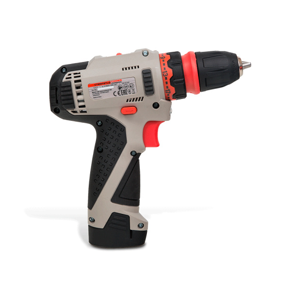 Аккумуляторный шуруповерт CROWN CT21072HQX-2 BMC 12В Li-ion 2х2,0Ач 380/1250об/мин