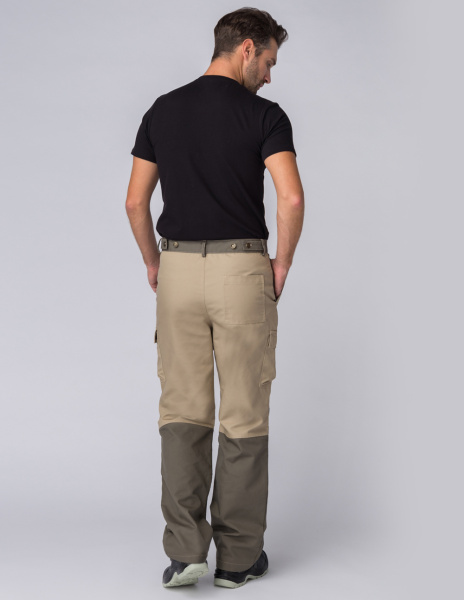 Брюки ЧЕЛСИ (хаки/бежевый)