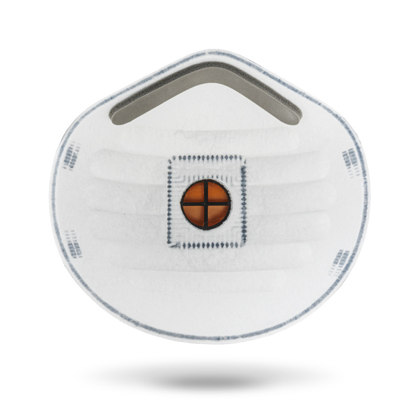 JS-8626 Полумаска Mircon противоаэрозольная с клапаном класс защиты FFP2 NR D ОТГРУЗКА КРАТНО 10 ШТ