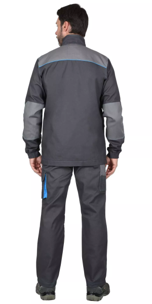 Костюм СИРИУС-ДВИН с ПК (т.серый/серый)