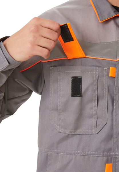 Костюм РОЛЬФ с ПК (серый/св.серый)