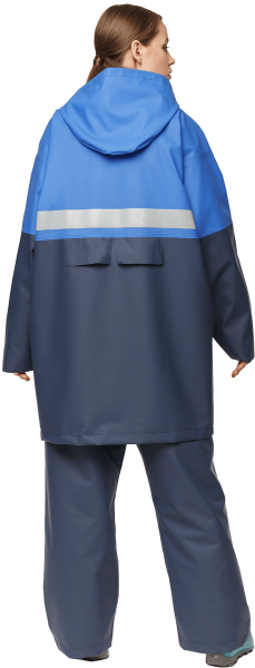 Костюм НЕПТУН влагозащитный (васильковый/т.синий)
