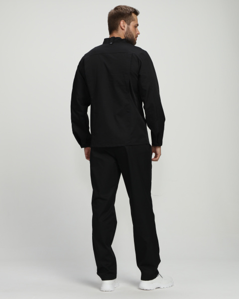 Китель повара ГАСТРО (черный)