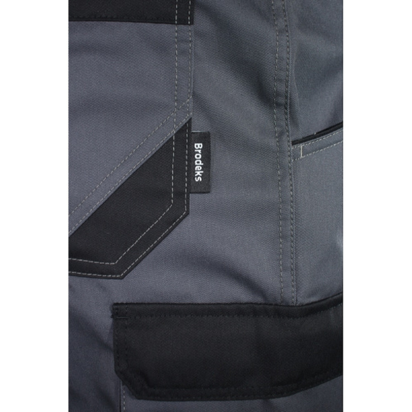 Брюки Brodeks KS 302 (серый/черный)