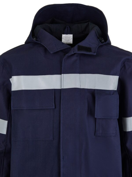 Плащ термостойкий ЭНЕРГИЯ тип ПВУ-1 45,3 (синий)