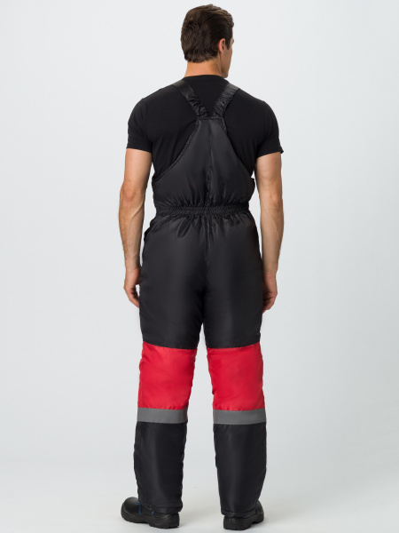 Костюм МЕГРЕС-2 зимний с ПК (красный/черный)