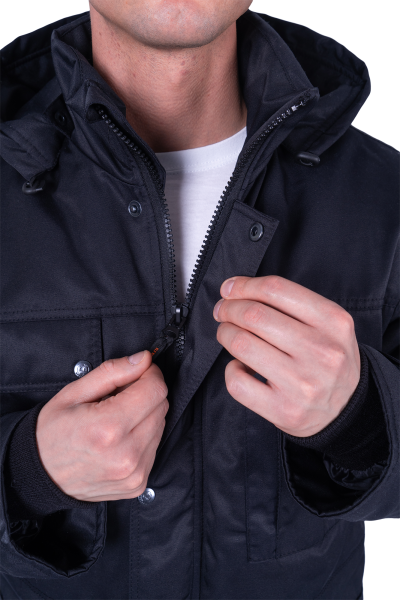 Куртка ЗАЩИТА зимняя (черный)