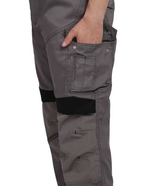 Брюки ЦИТРИН (серый/черный)