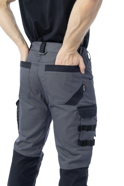 Брюки BRODEKS KS 302 C (графит серый/черный)