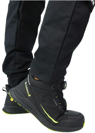 Ботинки BRODEKS ESCALADE S1P ЭВА/Нитрил c КП (черный)