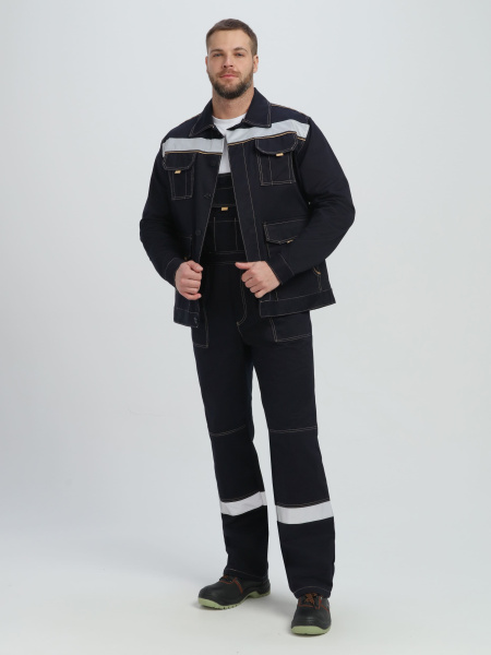 Костюм ТРОЯ IMP с ПК (т.синий/бежевый)