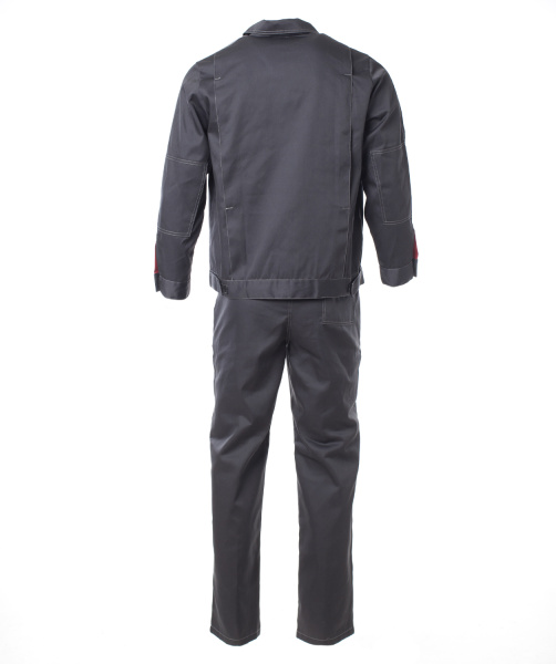 Костюм ВОЛГА женский (т.серый/св.серый)