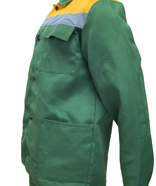 Костюм СТАНДАРТ с СОП с БР (зеленый/жёлтый)