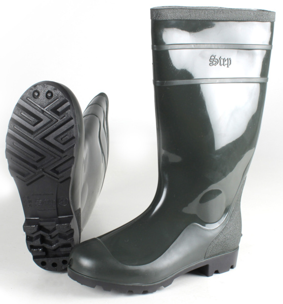 Сапоги STEP С-40 ПВХ двухкомпонентные (оливковый)