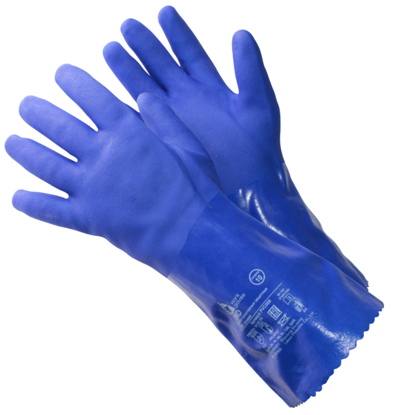 Перчатки GWARD ASTRA SND МБС полиэстр с полным покрытием ПВХ (синий)