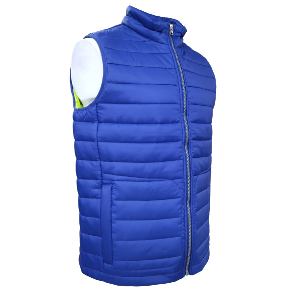 Жилет J-01 зимний (васильковый/лимонный)