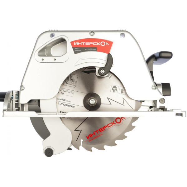 Циркулярная пила ИНТЕРСКОЛ ДП-235/2000М 14.1.1.21 2000Вт 235мм 4200об/мин