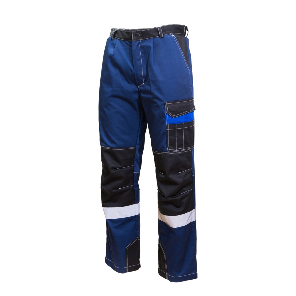 Костюм ФОРМУЛА КОТТОН ФБ1 с БР (т.синий/чёрный/василёк)