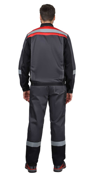 Костюм СИРИУС-ВИВАТ с СОП с ПК (черный/красный)