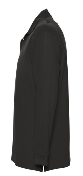 Рубашка поло STAR 170 с длинным рукавом (черный)