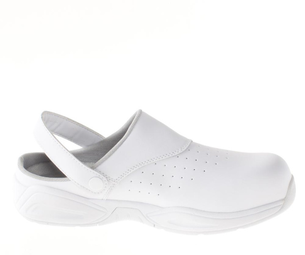 Сабо WHITE GRIP PROTECTION 19142 ЭВА-Нитрил с ПП (белый)