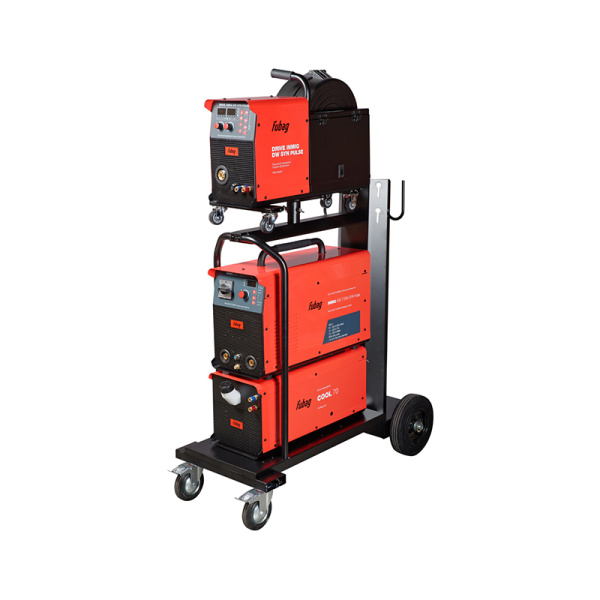 Полуавтомат инвертор FUBAG INMIG 500T DW SYN PULSE+DRIVE INMIG DW SYN+FB 550W 3m+охл.+тележка+шланг