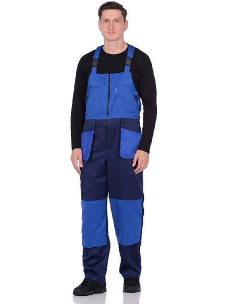 Полукомбинезон (синий/василек)