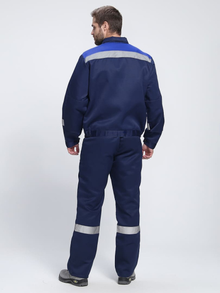 Костюм ЛИГОР-1 СОП К. с БР (т.синий/васильковый)