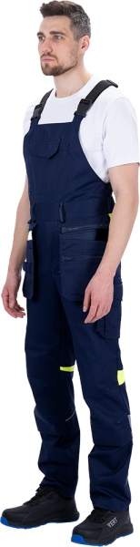 Полукомбинезон ACTIVE FLEX / АКТИВ ФЛЕКС (т.синий/флуоресцентный желтый)