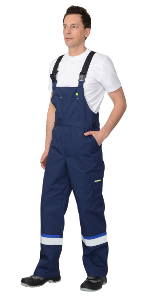 Полукомбинезон БОСТОН с СОП (т.синий/василёк)