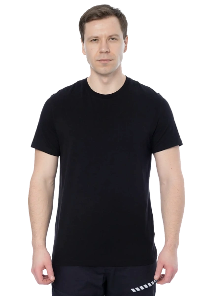 Футболка BRODEKS KS711 (черный)