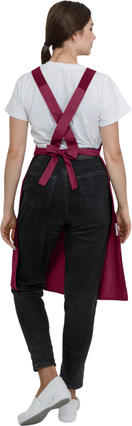 Фартук ЕВРО (бордовый)