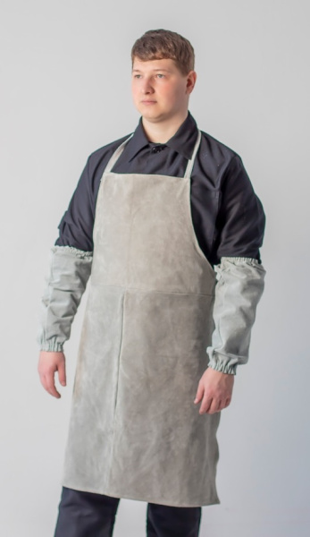 Фартук АД12 спилковый сшивной