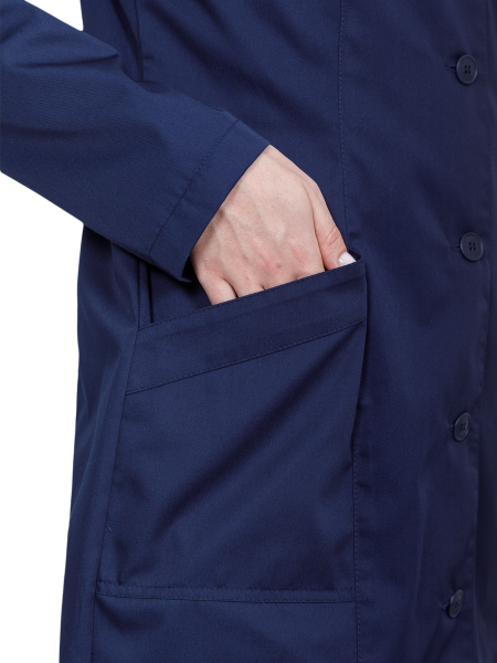 Халат ОПЕРАТОР женский (т.синий)