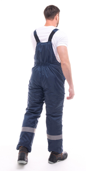 Костюм СТАНДАРТ ОКСФОРД зимний с СОП с ПК (т.синий/васильковый)