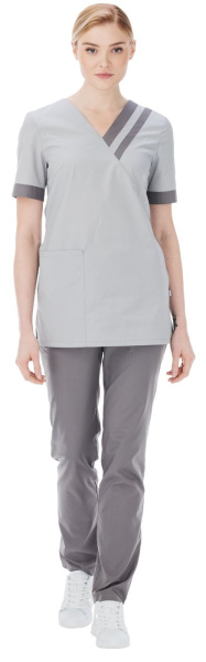 Костюм СЕЛЕСТА женский (серый/т.серый)