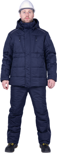 Куртка ФЬЮЖЕН зимняя (т.синий)