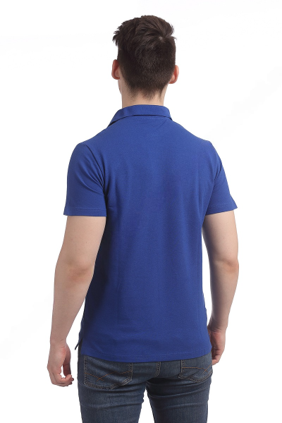 Рубашка Поло унисекс (васильковый)