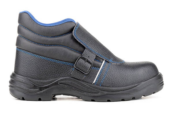 Ботинки сварщика ЛИДЕР 24КС ПУ-Нитрил с КП и ПП