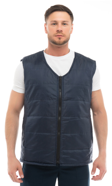 Жилет СТАНДАРТ зимний (т.синий)