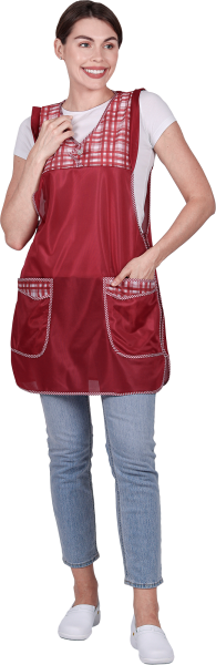 Фартук ХОЗЯЮШКА нейлоновый (бордовый)