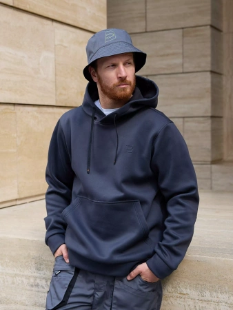 Худи BRODEKS URBAN KS 278 с капюшоном (серый)