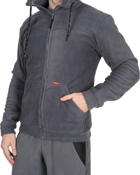 Куртка СИРИУС-МЕРКУРИЙ флисовая (серый)