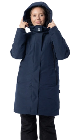 Куртка-парка BRODEKS KW 258 женская зимняя (синий)