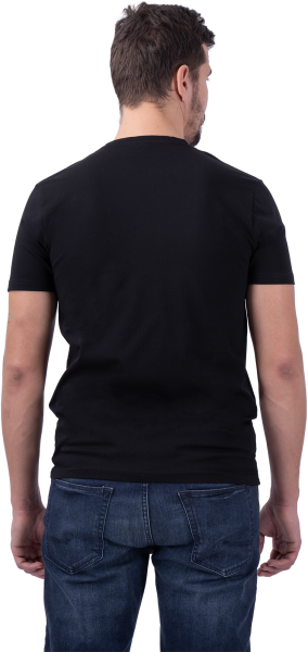 Футболка с лайкрой (черный)