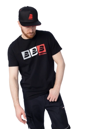 Футболка BRODEKS KS705 (черный)