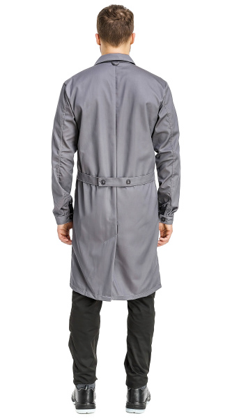 Халат RONTA HL102 (т.серый/св.серый/черный)