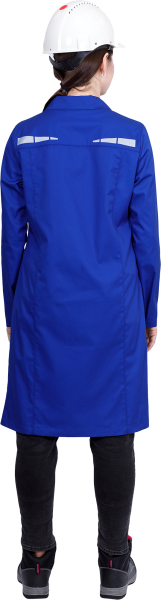 Халат ОПЕРАТОР женский (васильковый)