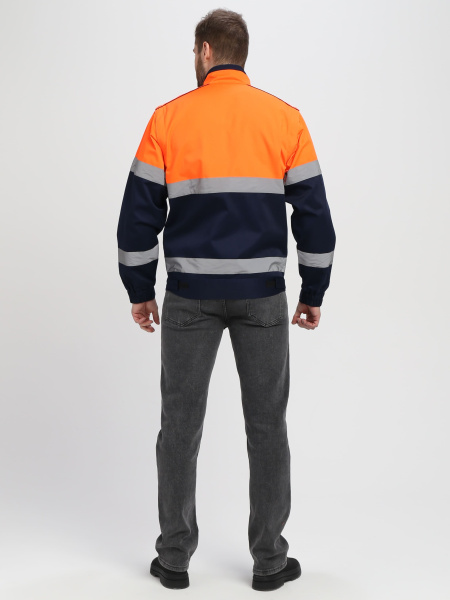 Куртка-трансформер PROFLINE SPECIALIST МВО сигнальная (оранжевый/т.синий)