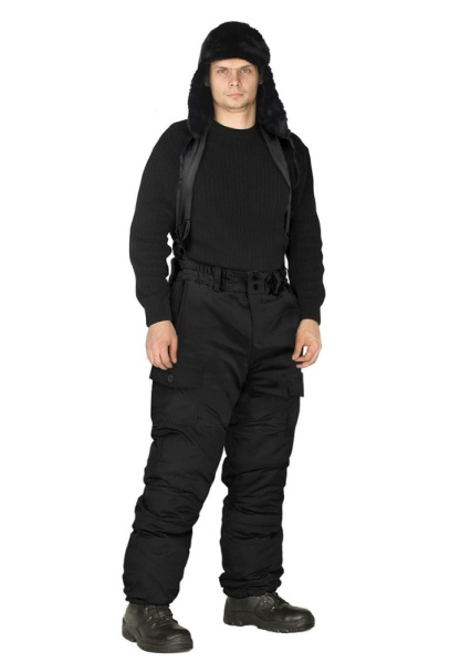 Костюм ГОРКА зимний с БР (черный)